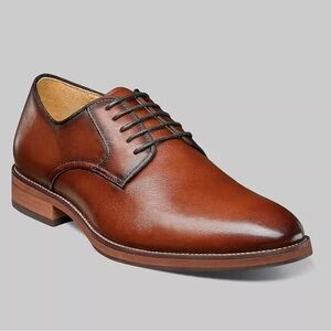 Florsheim Blaze Plain Toe Oxford in Cognac - Men's Size 11.5